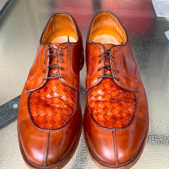 Allen Edmonds Hersey style- Chili/Weave Edition mens upscale shoes. - Picture 8 of 14